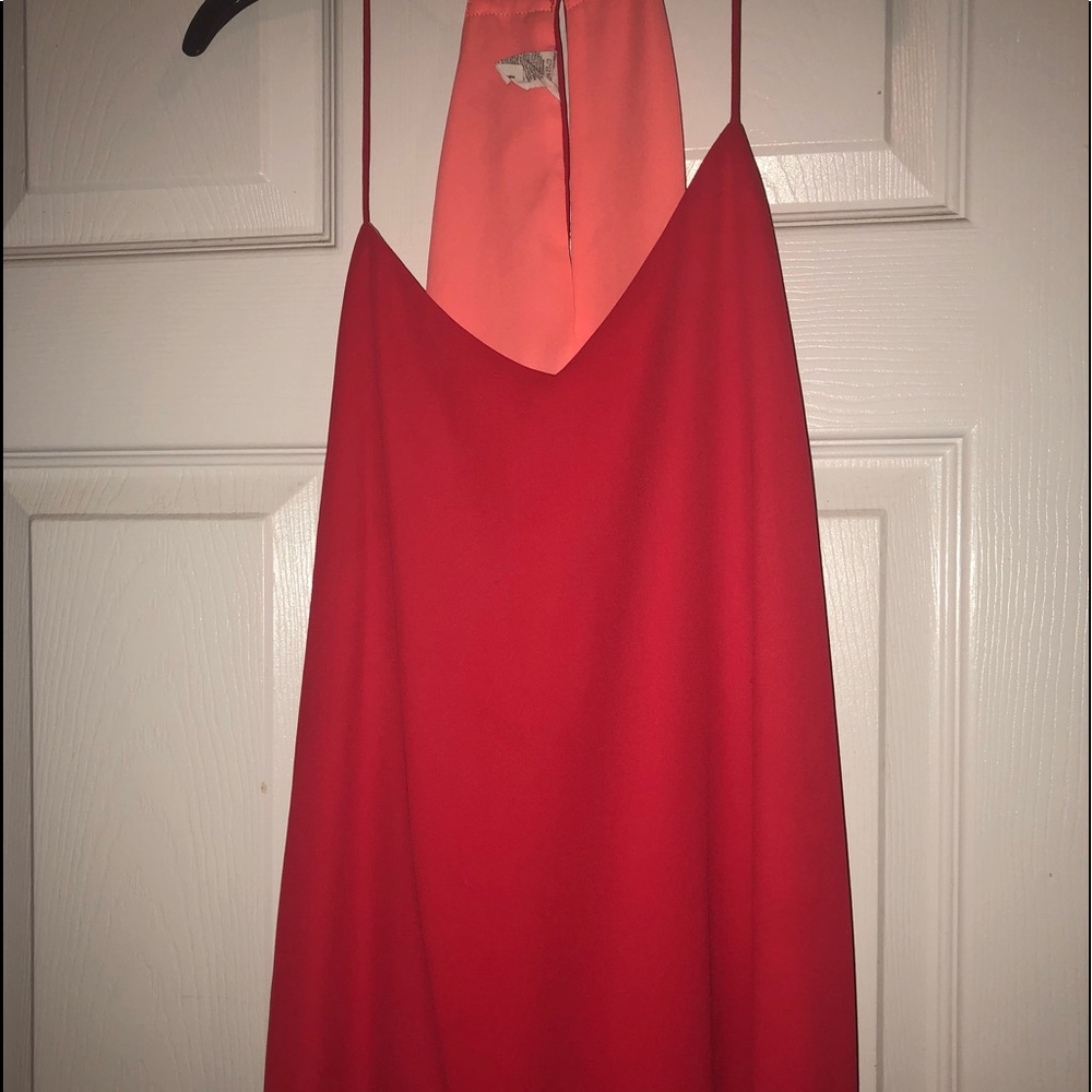 Express reversible spaghetti strap tank